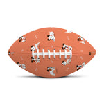 Little Jack Russell Terrier Print Rugby Ball