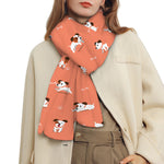 Little Jack Russell Terrier Print Scarf