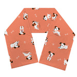 Little Jack Russell Terrier Print Scarf