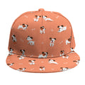 Little Jack Russell Terrier Print Snapback Cap