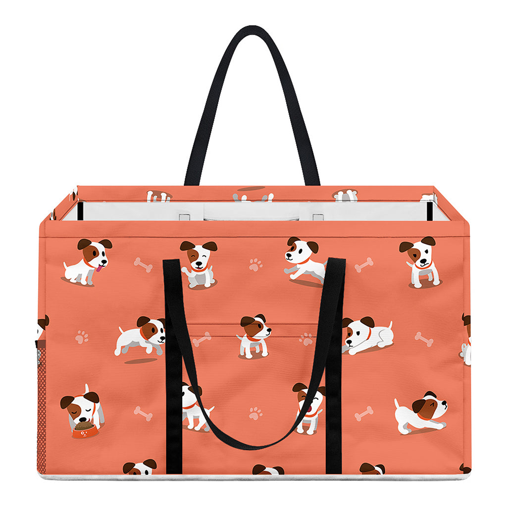 Little Jack Russell Terrier Print Utility Tote Bag