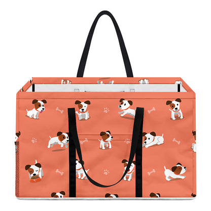 Little Jack Russell Terrier Print Utility Tote Bag