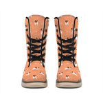 Little Jack Russell Terrier Print Winter Boots