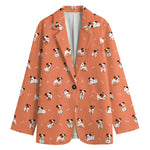 Little Jack Russell Terrier Print Women's Blazer