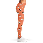 Little Jack Russell Terrier Print Women's Leggings