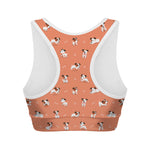 Little Jack Russell Terrier Print Women's Sports Bra