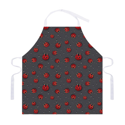 Little Ladybird Pattern Print Adjustable Apron