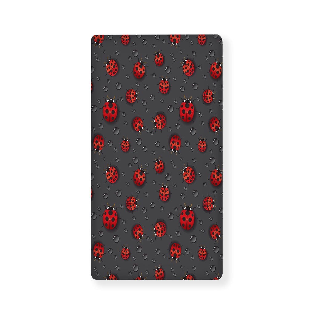 Little Ladybird Pattern Print Baby Crib Sheet