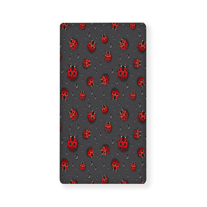 Little Ladybird Pattern Print Baby Crib Sheet