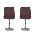 Little Ladybird Pattern Print Bar Stool Covers