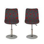 Little Ladybird Pattern Print Bar Stool Covers