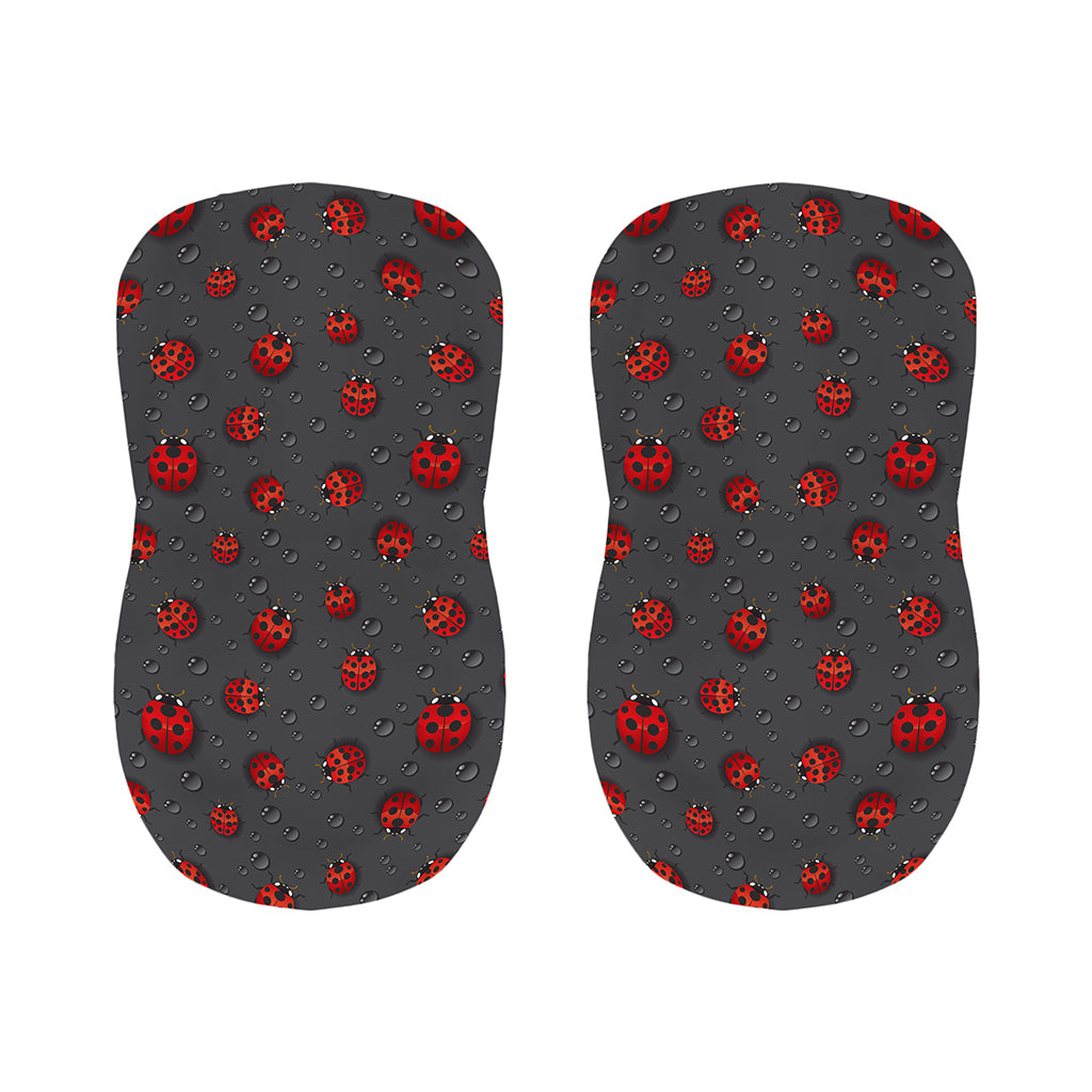 Little Ladybird Pattern Print Bar Stool Covers