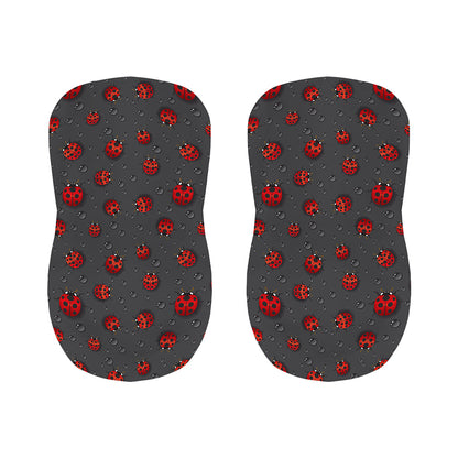 Little Ladybird Pattern Print Bar Stool Covers