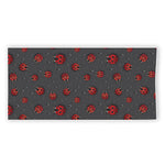 Little Ladybird Pattern Print Beach Towel