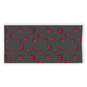 Little Ladybird Pattern Print Beach Towel