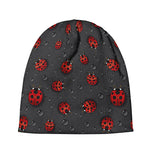 Little Ladybird Pattern Print Beanie