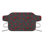 Little Ladybird Pattern Print Car Windshield Snow Cover