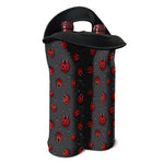 Little Ladybird Pattern Print Double Neoprene Wine Tote