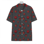 Little Ladybird Pattern Print Hawaiian Shirt