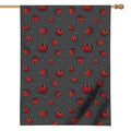 Little Ladybird Pattern Print House Flag