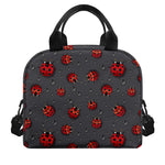 Little Ladybird Pattern Print Insulated Lunch Bag