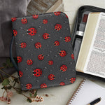 Little Ladybird Pattern Print Leather Bible Cover