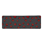 Little Ladybird Pattern Print Long Kitchen Mat