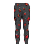 Little Ladybird Pattern Print Men's leggings