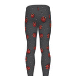 Little Ladybird Pattern Print Men's leggings