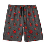 Little Ladybird Pattern Print Men's Swim Trunks