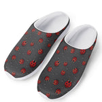 Little Ladybird Pattern Print Mesh Casual Shoes