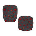 Little Ladybird Pattern Print Office Chair Cover