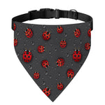 Little Ladybird Pattern Print Over The Collar Dog Bandana
