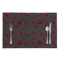 Little Ladybird Pattern Print Placemat
