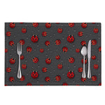 Little Ladybird Pattern Print Placemat