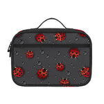 Little Ladybird Pattern Print Portable Lunch Bag