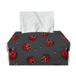 Little Ladybird Pattern Print Rectangle Tissue Box Cover