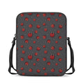 Little Ladybird Pattern Print Rectangular Crossbody Bag
