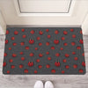 Little Ladybird Pattern Print Rubber Doormat