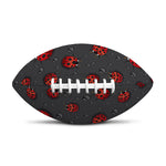 Little Ladybird Pattern Print Rugby Ball