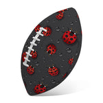 Little Ladybird Pattern Print Rugby Ball