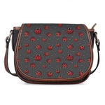 Little Ladybird Pattern Print Saddle Bag