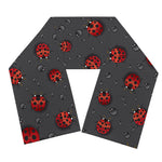 Little Ladybird Pattern Print Scarf