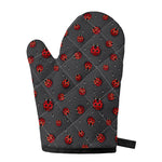 Little Ladybird Pattern Print Single Oven Mitt
