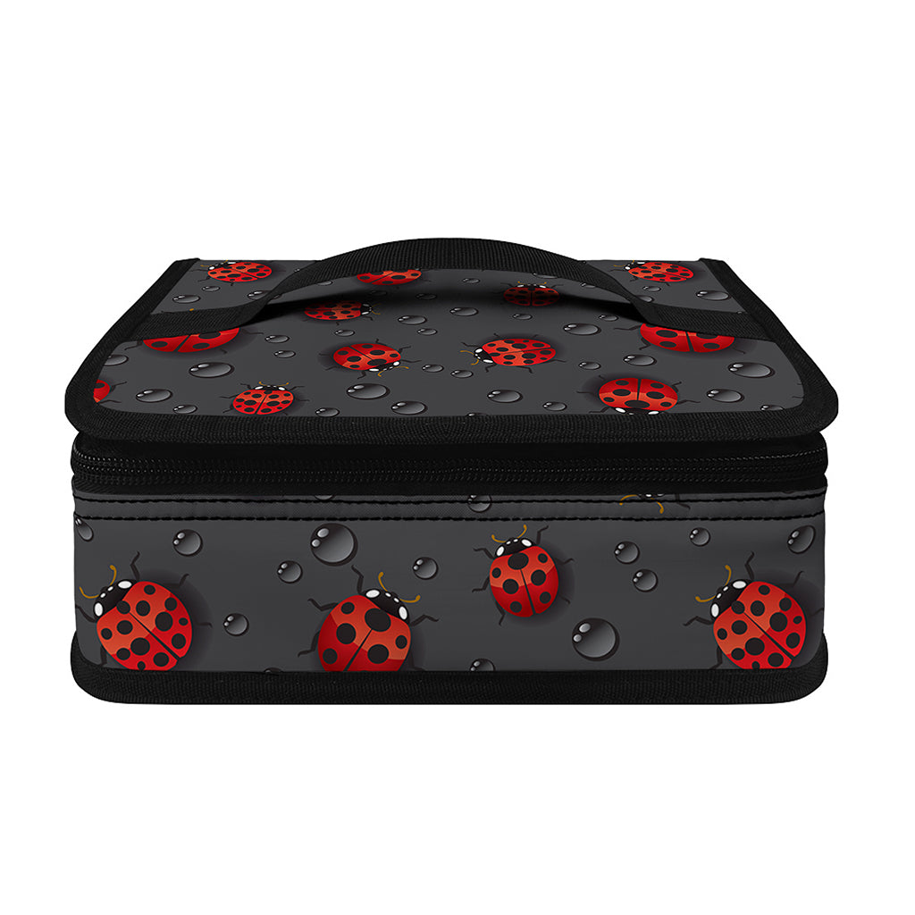 Little Ladybird Pattern Print Small Lunch Bag