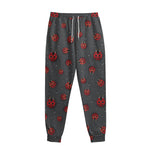 Little Ladybird Pattern Print Sweatpants
