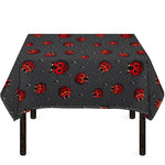 Little Ladybird Pattern Print Tablecloth