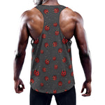 Little Ladybird Pattern Print Training Tank Top