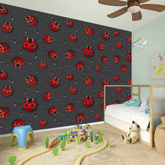 Little Ladybird Pattern Print Wall Sticker