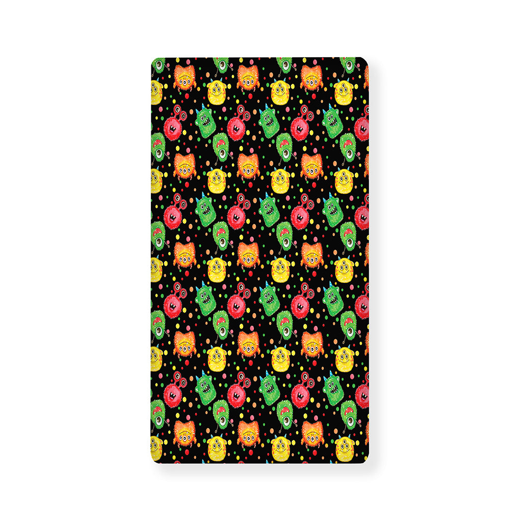 Little Monster Pattern Print Baby Crib Sheet